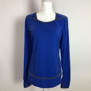 The North Face Women’s long sleeve top Blue Large